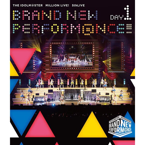 The Idolm@ster Million Live! 5th Live Brand New Perform@nce!!! Live Blu-ray  (2-Disc Set)