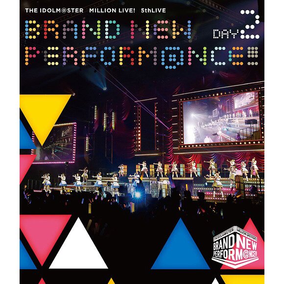 The Idolm@ster Million Live! 5th Live Brand New Perform@nce!!! Live Blu-ray  (2-Disc Set)