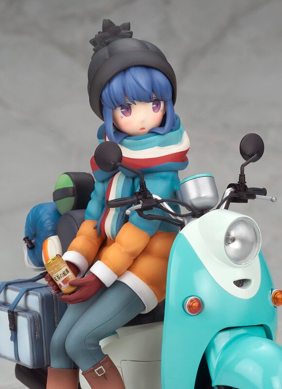 Laid-Back Camp Rin Shima w/ Scooter 1/10 Scale Figure: Alter