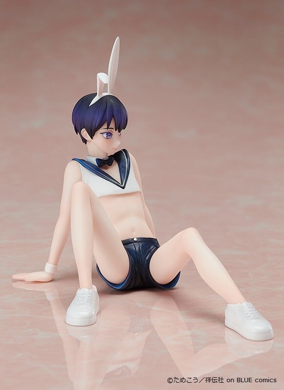 Fetish Boy Bunny Boy Black 1/12 Scale Figure