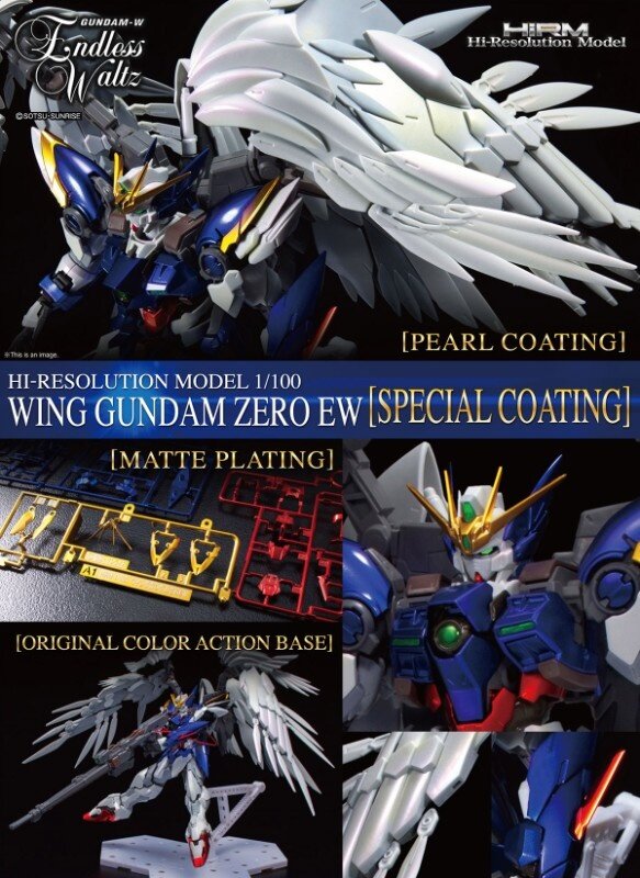 【新品　未使用】WING GUNDAM ZERO SPECIAL COATING Hi-Resolution Model 1/100 Gundam Wing: Endless Waltz Wing Gundam