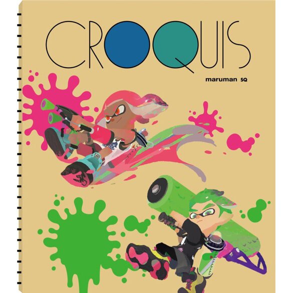 Croquis Splatoon 2 Square Sketch Pads - Tokyo Otaku Mode (TOM)