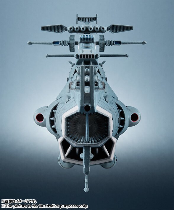 Kikan Taizen 1/2000 Scale Space Battleship Yamato 2202 U.N.C.F. D
