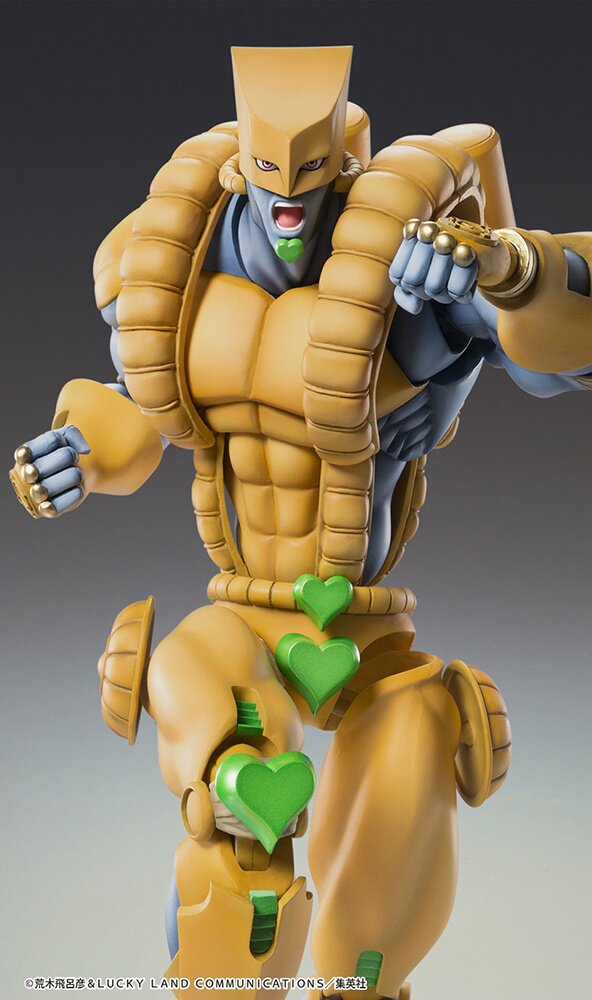 Super Action Statue The Silver Chariot Figure (Jojo's Bizarre Adventure:  Stardust Crusaders)