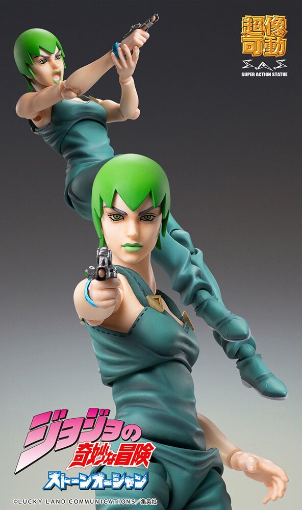 JoJo's Bizarre Adventure Parte VI: Stone Ocean Super Action Statue