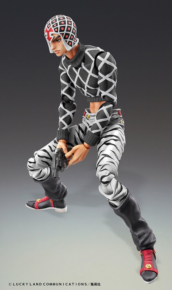 Jojo Anime Stand Figure Original Poses Guīdo Mista Giorno Giovanna