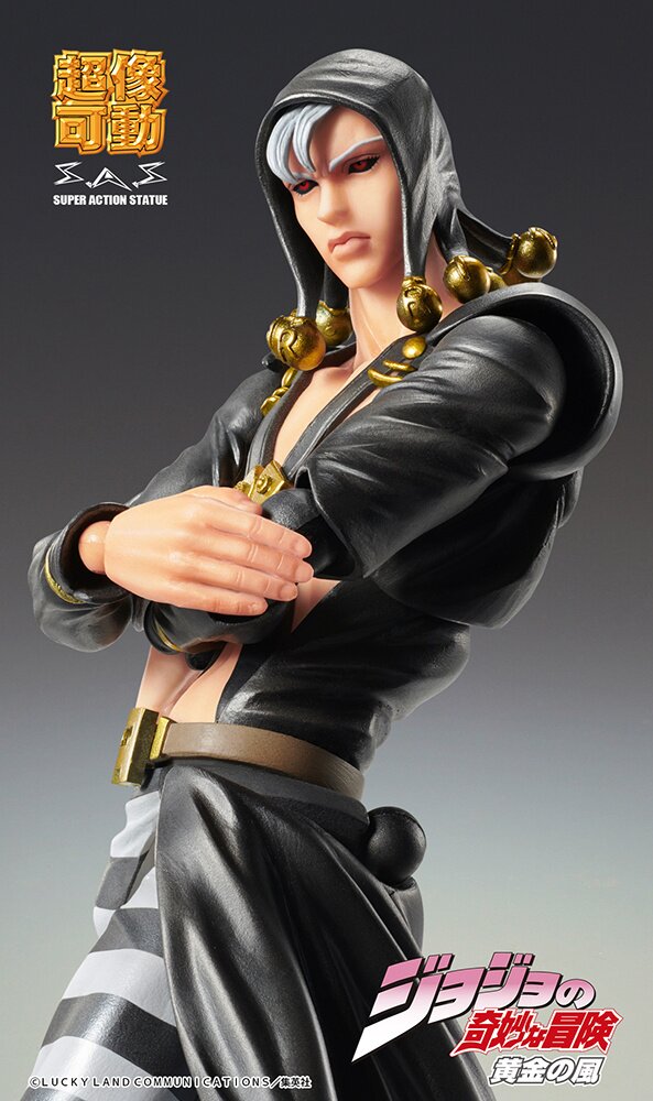 Jojos Bizarre Adventure Part V - Risotto Nero Super Action Figure