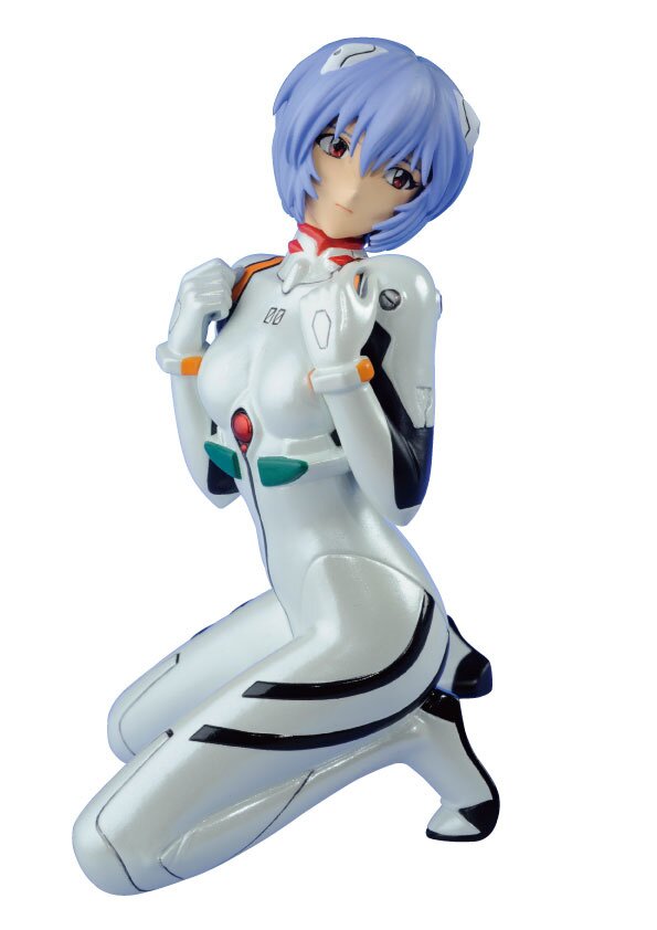 rei ayanami long hair figure