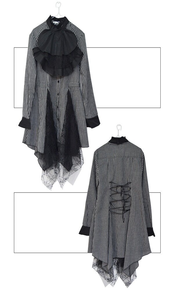 ACDC RAG Long-Sleeve Dress - Tokyo Otaku Mode (TOM)