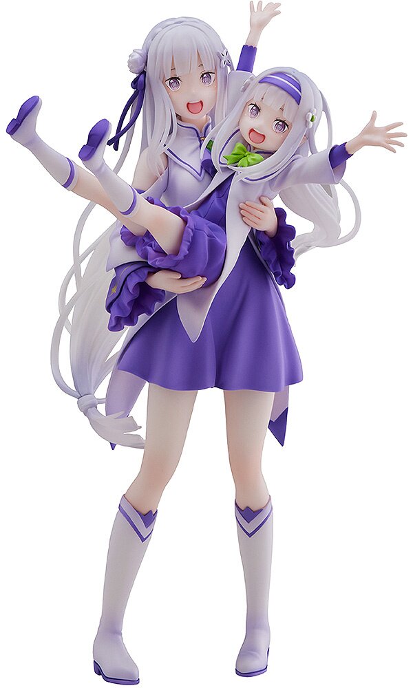 1/7 Scale S-Fire Series Emilia & Childhood Emilia - Re:Starting Life From  Zero in a Different World Official Statue - SEGA [Pre-Order]