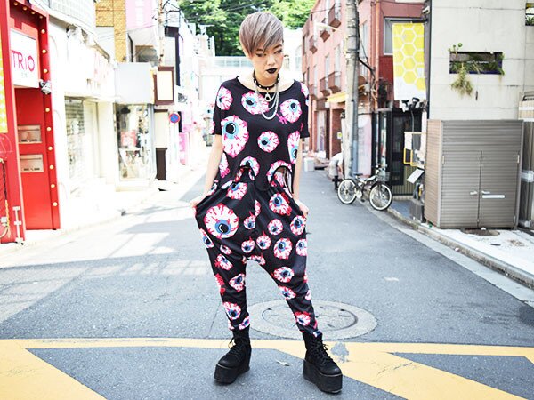ACDC RAG Eyeball Sarouel Pants: ACDC RAG - Tokyo Otaku Mode (TOM)