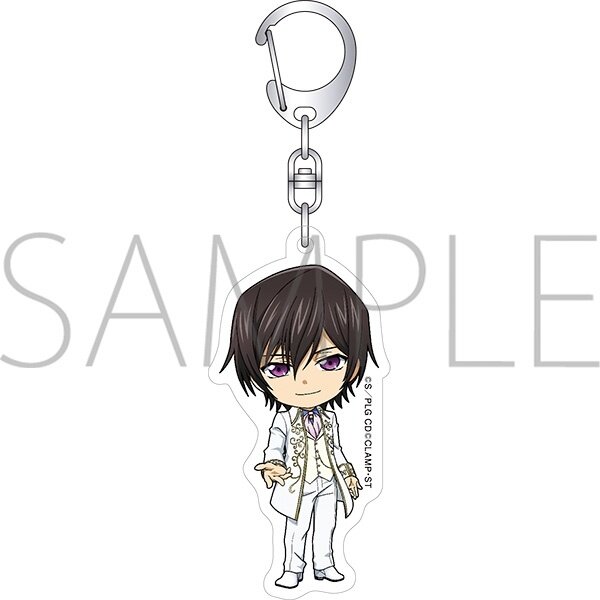 Gyugyutto Acrylic Key Ring Code Geass Lelouch of the Rebellion