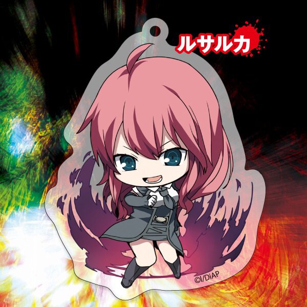 Dies Irae Sparkling Acrylic Keychain Charm Collection Box Set