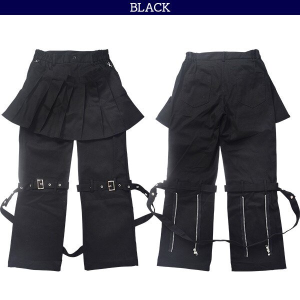 irojikake 21aw BONDAGE PANTS black｜ファッション