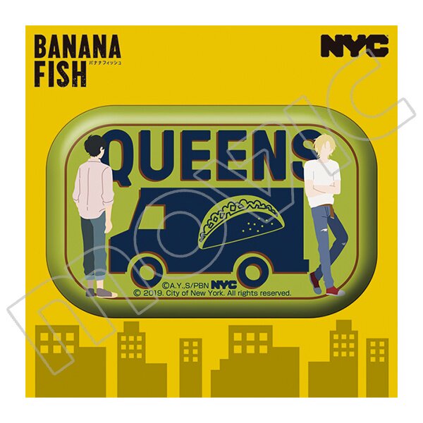 Banana Fish NYC Pin Badge Collection Tokyo Otaku Mode (TOM)