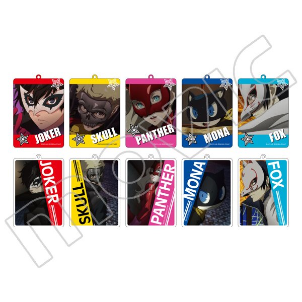 Persona 5 the Animation Acrylic Keychain Box Set Tokyo Otaku Mode (TOM)