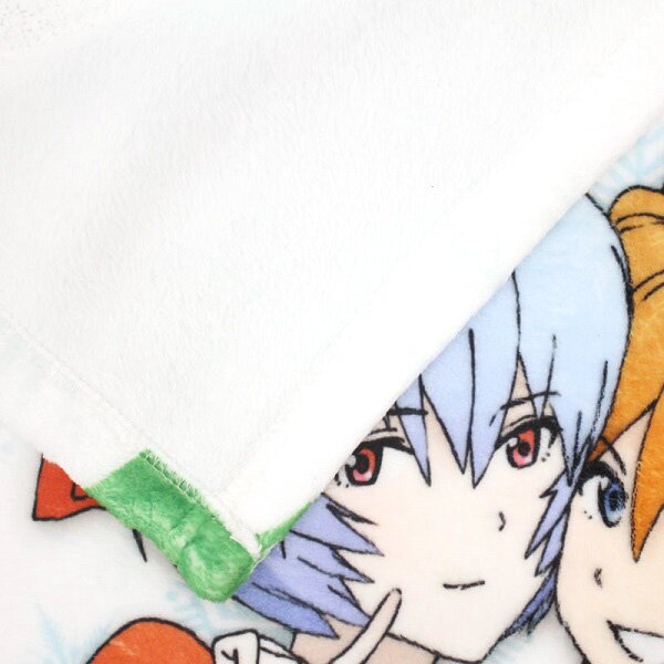 アスカ レイ サンタ コスチューム ブランケット Eva Store Original Christmas Rei & Asuka Blanket - Tokyo Otaku