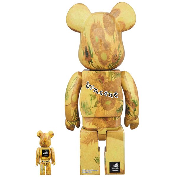 BE@RBRICK Van Gogh Museum Sunflowers 100% & 400% Set