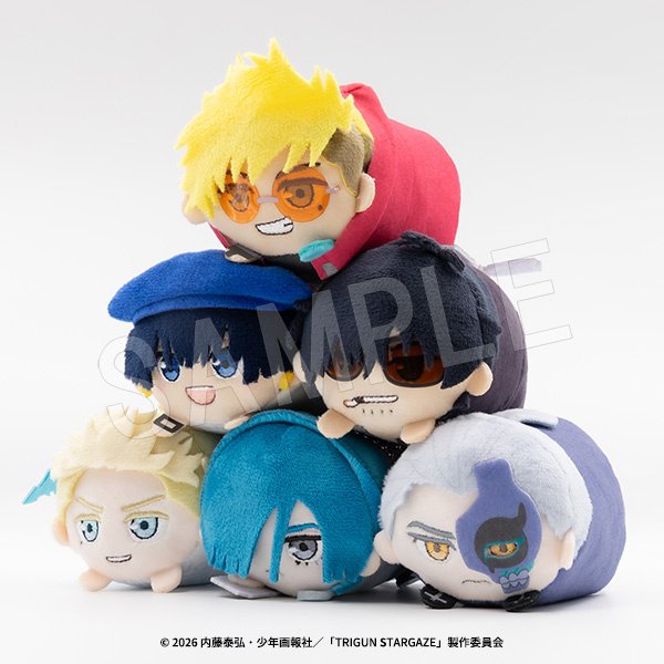 Trigun Stargaze Mochikororin Plushie Trigun Stampede Ver. Box Set