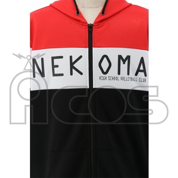 Haikyu!! Nekoma Zip Hoodie - Tokyo Otaku Mode (TOM)