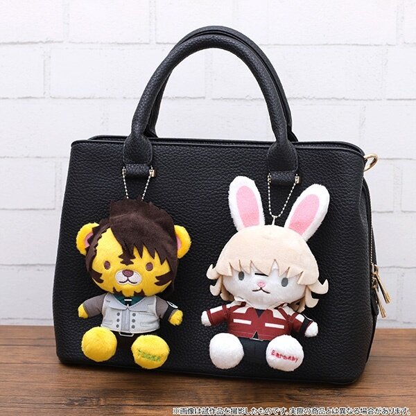 Tiger & Bunny 2 Kotetsu & Barnaby Plush Keychain Set - Tokyo