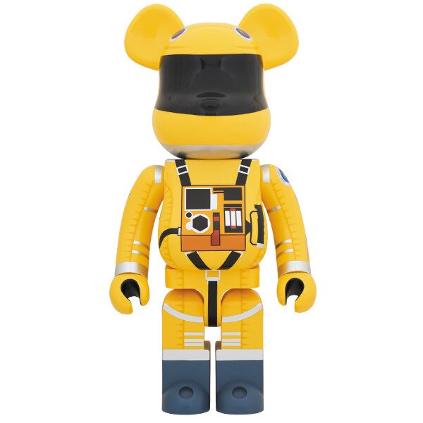 BE@RBRICK 2001: A Space Odyssey Space Suit Yellow Ver. 1000%