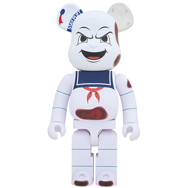 BE@RBRICK Ghostbusters Stay Puft Marshmallow Man Angry Face 1000%