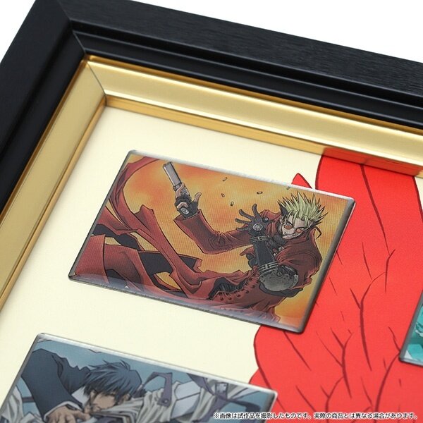Trigun Maximum Pin Badge Collection with Wood Frame - Tokyo