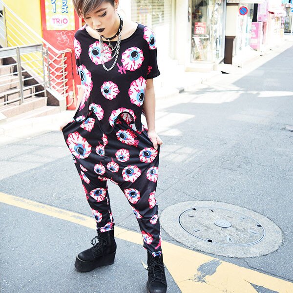 ACDC RAG Eyeball Sarouel Pants: ACDC RAG - Tokyo Otaku Mode (TOM)