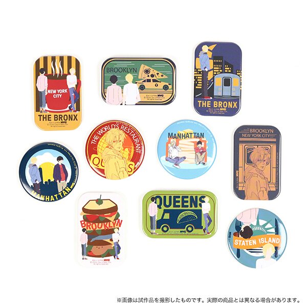 Banana Fish NYC Pin Badge Collection - Tokyo Otaku Mode (TOM)