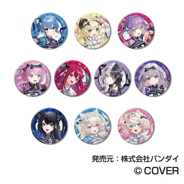 Hololive 6th Fes. Color Rise Harmony Tin Badge A Stage 1 Box