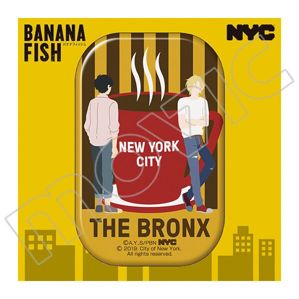 Banana Fish NYC Pin Badge Collection - Tokyo Otaku Mode (TOM)