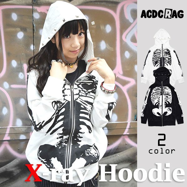 ACDC RAG X-Ray Hoodie: ACDC RAG - Tokyo Otaku Mode (TOM)