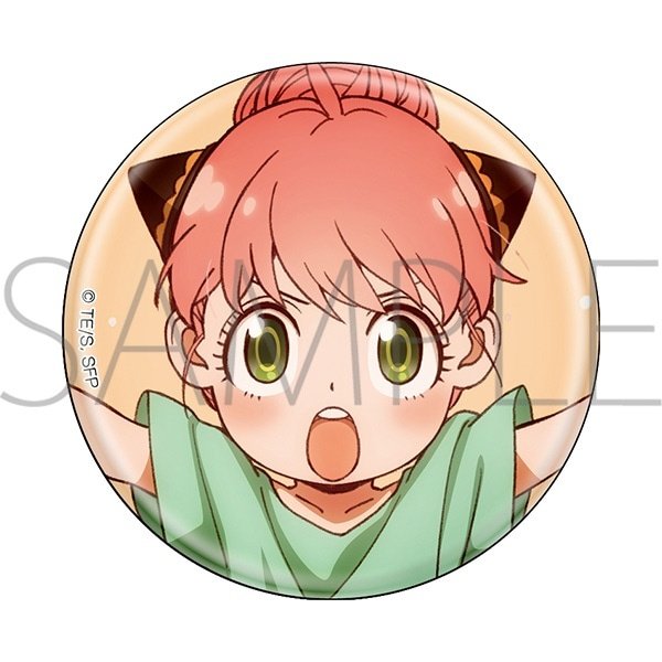 Spy x Family Main Visual Anya Can Badge Collection - Tokyo Otaku