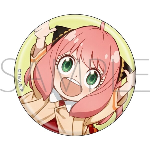 Spy x Family Main Visual Anya Can Badge Collection - Tokyo Otaku