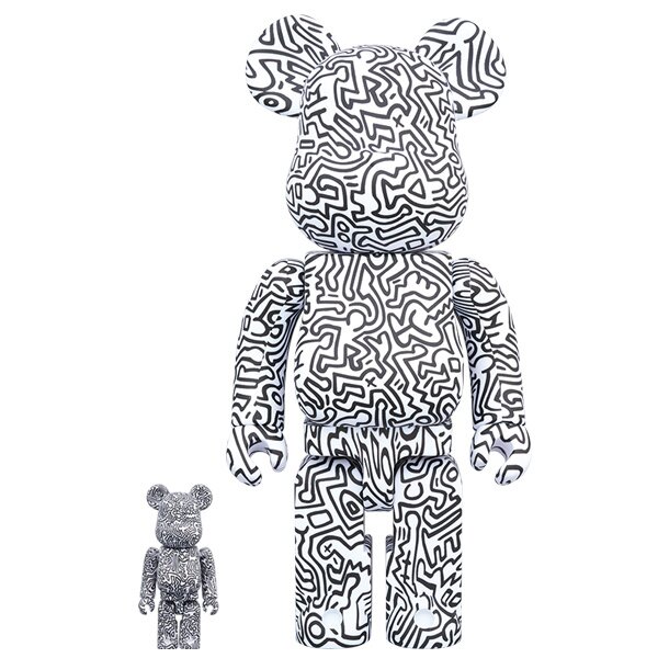 BE@RBRICK Keith Haring Vol. 4 100% & 400% Set