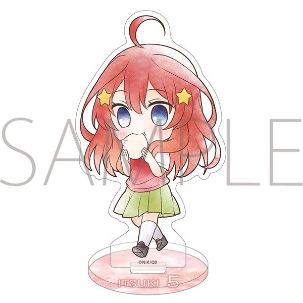 CDJapan : The Quintessential Quintuplets Mini Acrylic Stand Design 15  (Itsuki Nakano / C) Collectible