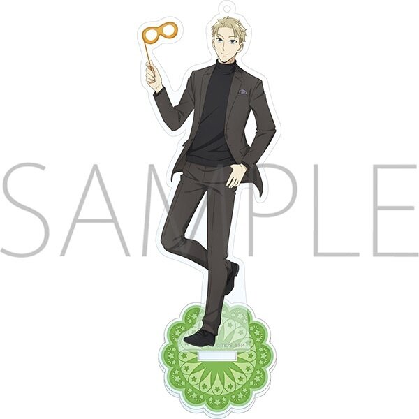 Miscellaneous goods Lloyd Forger Drawing Acrylic Key Holder JF2023 Ver. SPY ×FAMILY Jump Festa 2023 Goods, Goods / Accessories