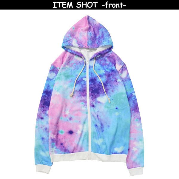 ACDC RAG Marble Pattern Music Zip Hoodie - Tokyo Otaku Mode (TOM)