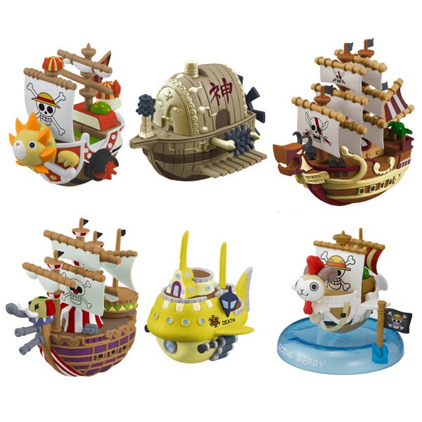 Anime One Piece Going Merry pirate ship Collection PVC Action