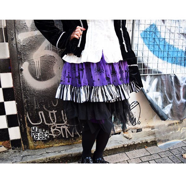 ACDC RAG Chandelier & Piano Tulle Skirt - Tokyo Otaku Mode (TOM)