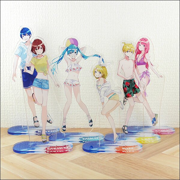 HATSUNE MIKU Summer Party 鏡音リン スタンド Hatsune Miku Summer Party Acrylic Stand Collection: Fly Ver