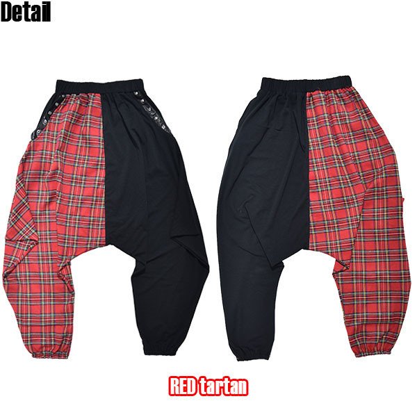 ACDC RAG Asymmetrical Tartan Sarouel Pants: ACDC RAG - Tokyo Otaku Mode ...