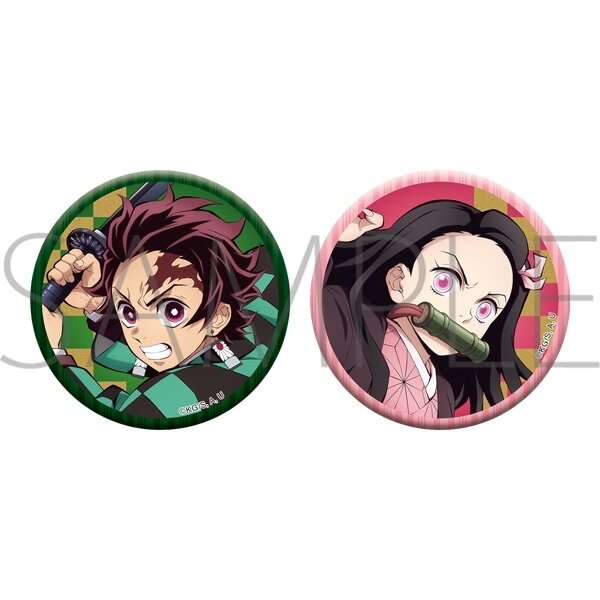 Demon Slayer: Kimetsu no Yaiba Tanjiro & Nezuko Pin Badge Set - Tokyo Otaku  Mode (TOM)