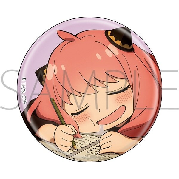 Spy x Family Main Visual Anya Can Badge Collection - Tokyo Otaku