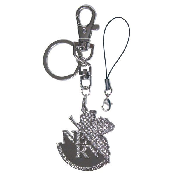 Evangelion Project NERV Keychain Charm (White) - Tokyo Otaku Mode