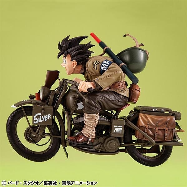Desktop Real McCoy EX Dragon Ball Z Son Goku & Bike: Megahouse