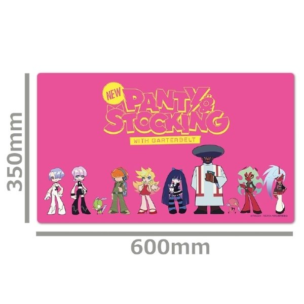 New Panty & Stocking with Garterbelt Character Rubber Mat Vol. 1