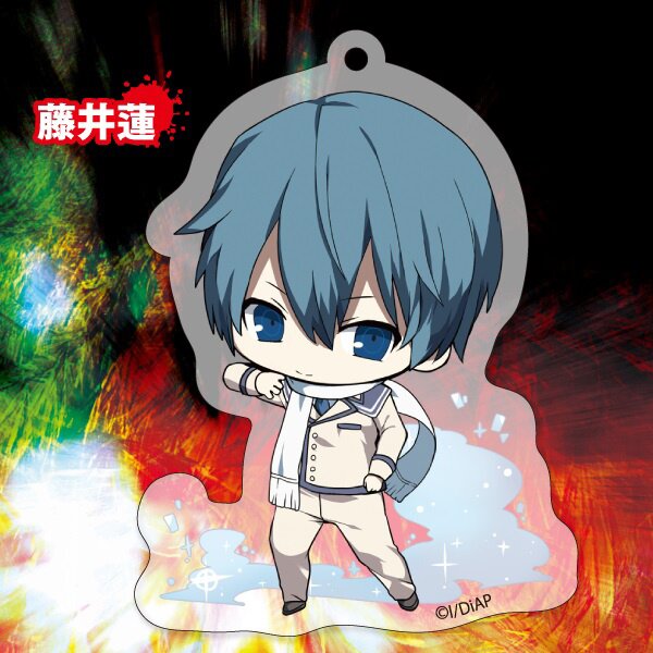 Dies Irae Sparkling Acrylic Keychain Charm Collection Box Set