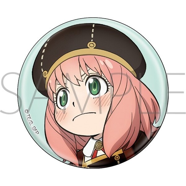 Spy x Family Main Visual Anya Can Badge Collection - Tokyo Otaku